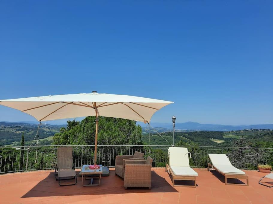 Villa Tutti I Colori Del Chianti Linari 外观 照片